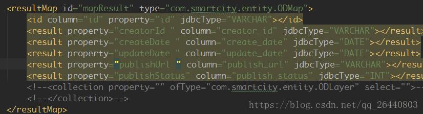 解決mybatis映射結(jié)果集失效的問題