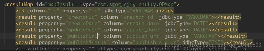解決mybatis映射結(jié)果集失效的問題