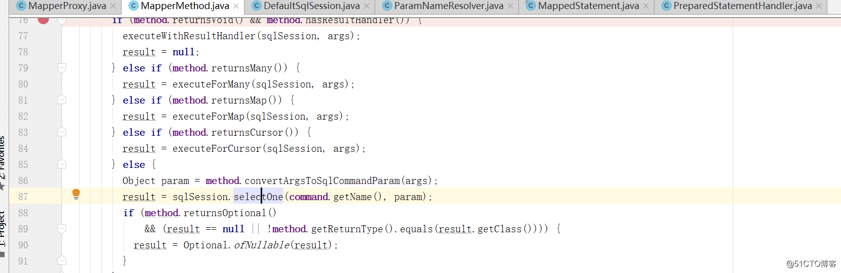 Mybatis SQL運(yùn)行流程源碼詳解