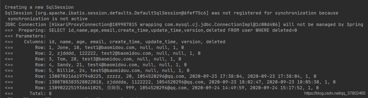 Mybatis_plus基礎教程(總結篇)