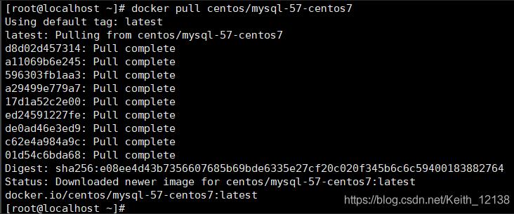解決docker拉取mysql鏡像太慢的情況