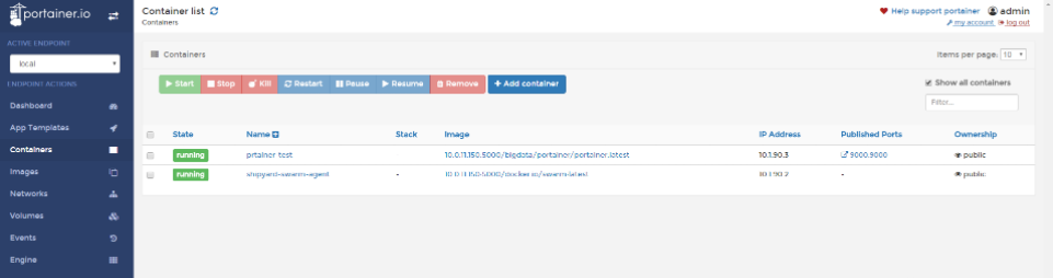 Docker使用Portainer搭建可視化界面的方法