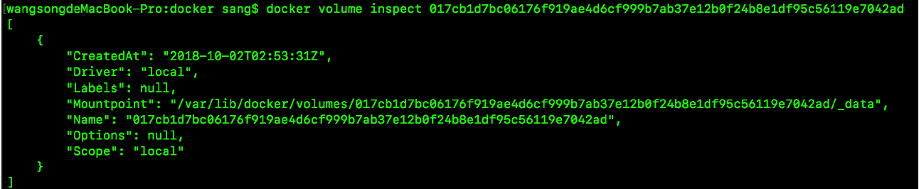 Docker數據卷常用操作代碼實例
