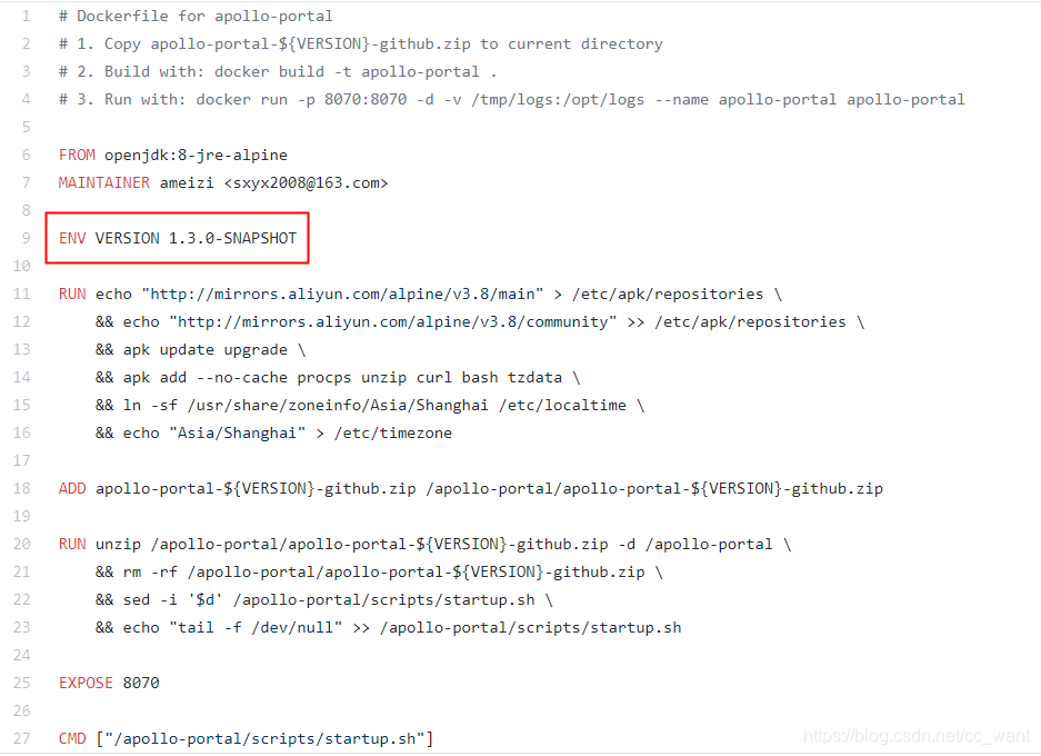 CentOS7使用docker部署Apollo配置中心的實現(xiàn)
