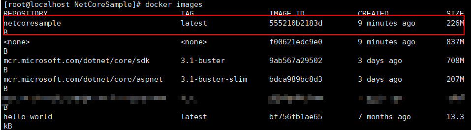 asp.net core應用docke部署到centos7的全過程