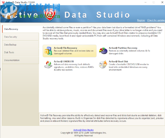使用Active Data Studio恢復文件數據的方法