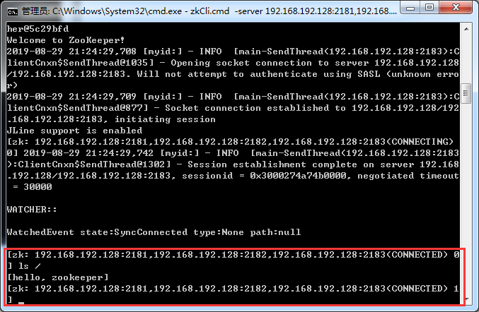 Docker下安裝zookeeper(單機(jī)和集群)