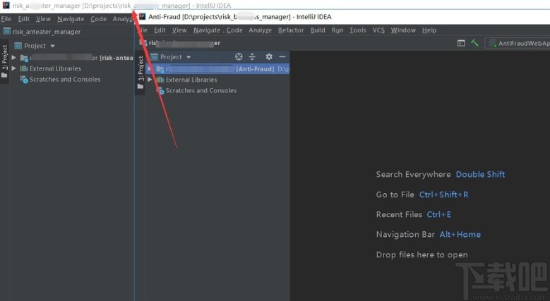 idea打開多個窗口的操作方法