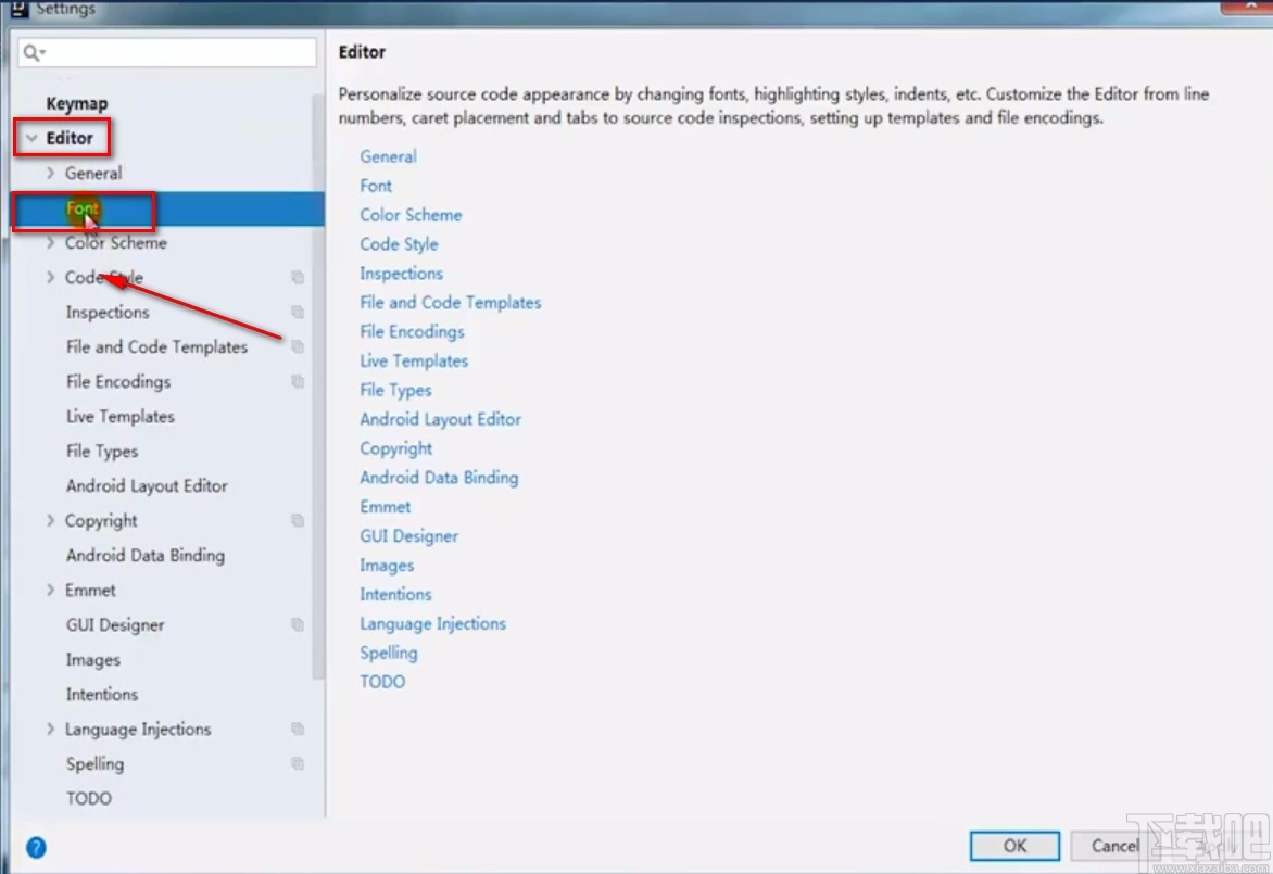 IntelliJ IDEA調(diào)整字體大小的方法