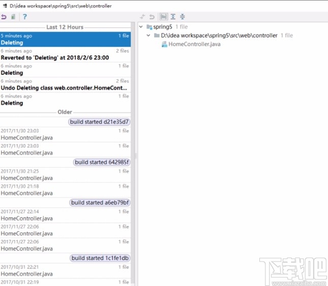 IntelliJ IDEA恢復(fù)刪除文件的方法
