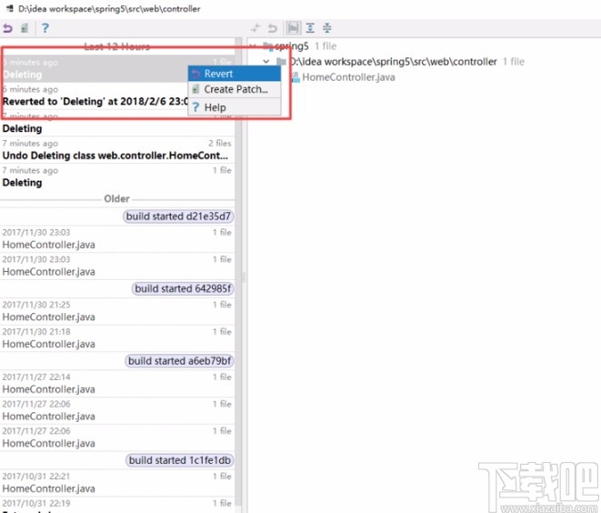 IntelliJ IDEA恢復(fù)刪除文件的方法