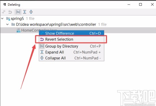 IntelliJ IDEA恢復(fù)刪除文件的方法