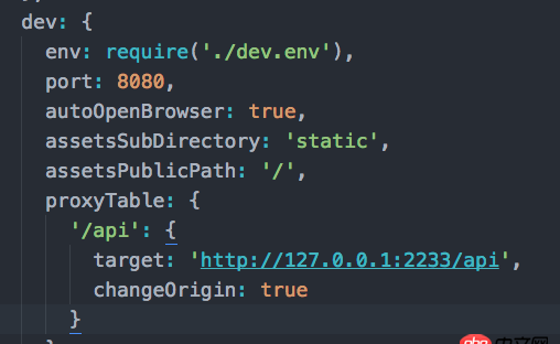 node.js - proxyTable配置無效 504錯誤？