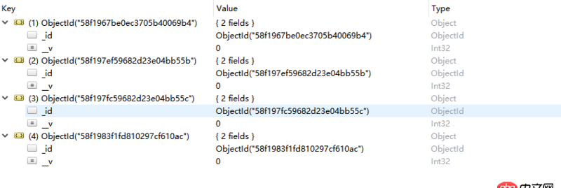 node.js - nodejs用戶注冊(cè)的信息在數(shù)據(jù)庫(kù)里面顯示不出來