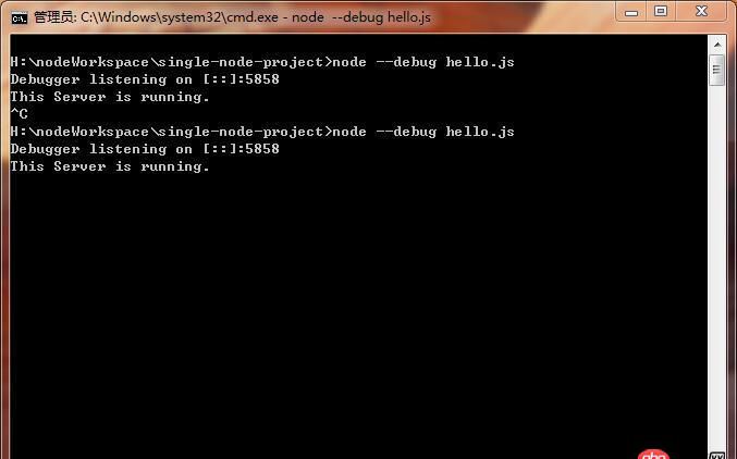 node.js - 使用node-inpector 調(diào)試nodejs代碼出錯(cuò)
