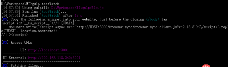 node.js - browsersync怎么用本地的tomcat服務器
