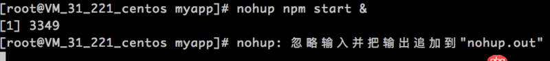node.js - nodejs 如何在centos下后臺運行，nohup和forever都不行呀