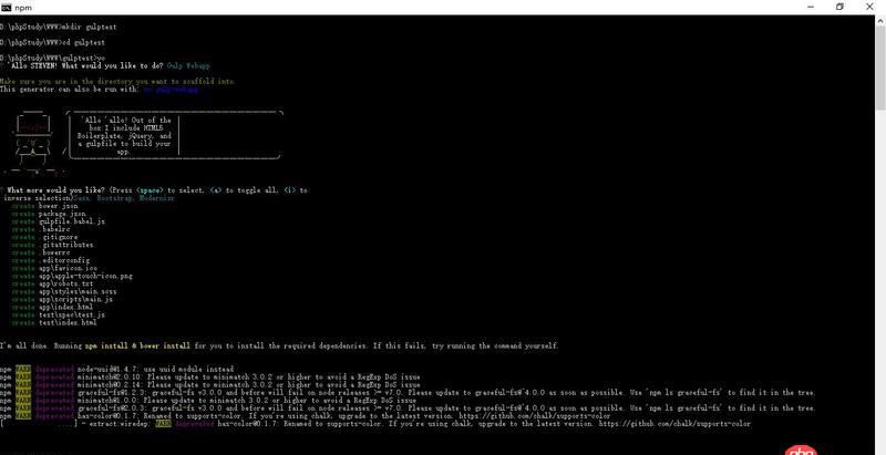 node.js - NPM安裝包時有些情況會爆出一些的警告/報錯信息怎么判斷是否可以忽略？