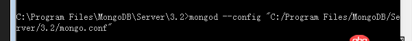 node.js - mongodb啟動(dòng)的問題