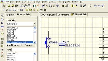 protel99se工具視圖打開教程分享