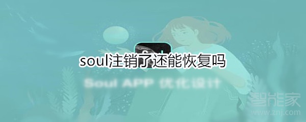 soul注銷了還能恢復嗎