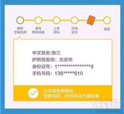 支付寶芝麻分怎么辦理簽證 支付寶芝麻分辦理簽證方法