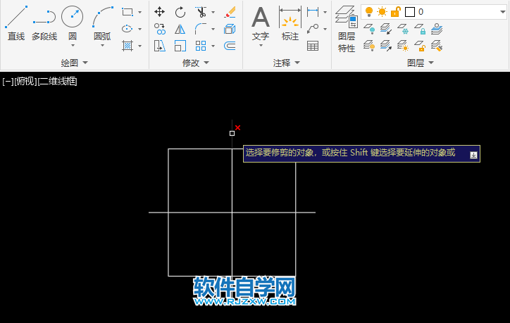 cad怎么刪除多余的線