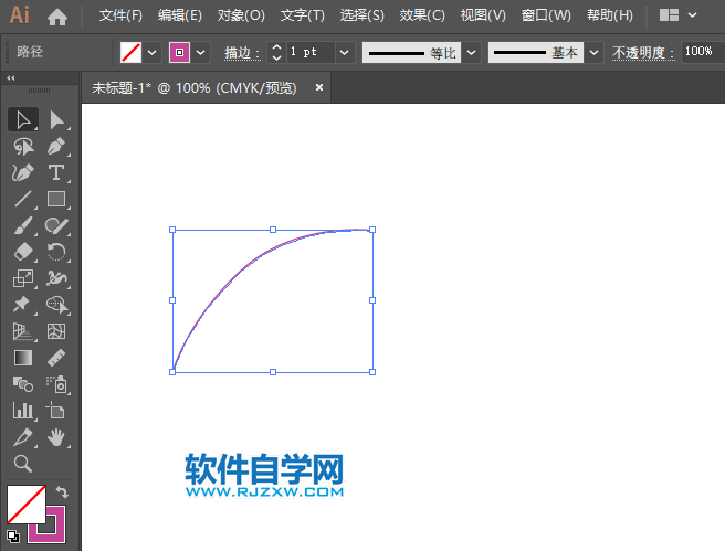 ai的路徑怎么進輪廓化