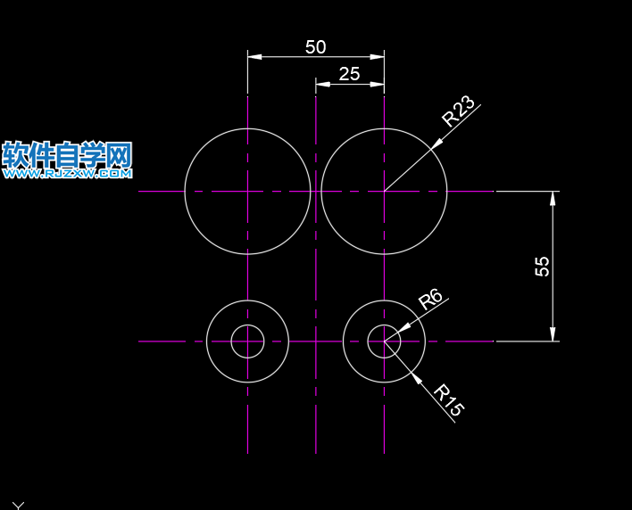 CAD2022怎么畫二維實(shí)例圖一