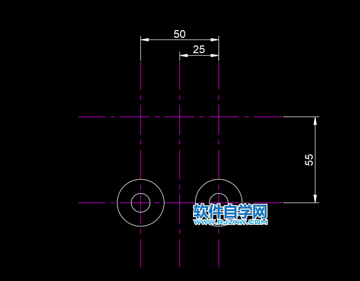 CAD2022怎么畫二維實(shí)例圖一