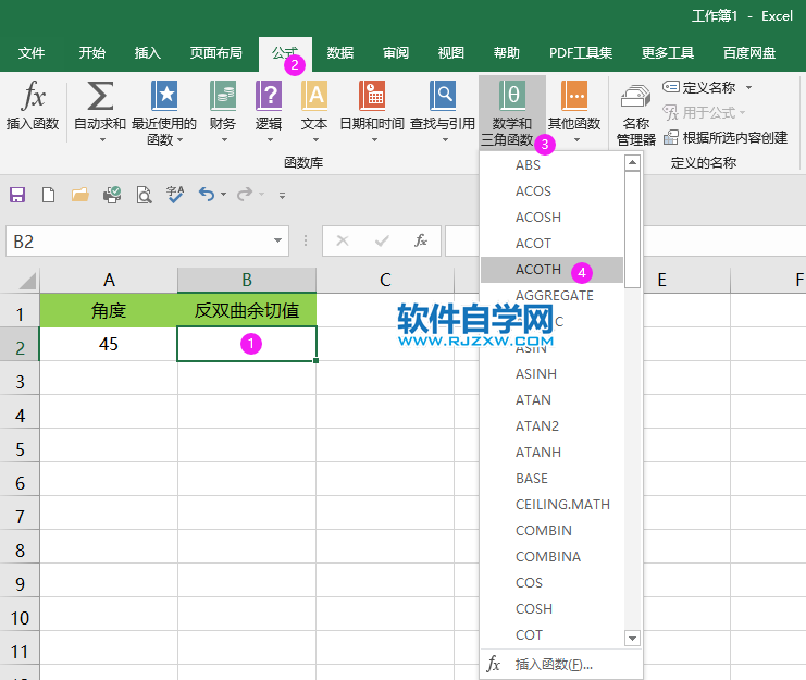 acoth函數(shù)是什么意思
