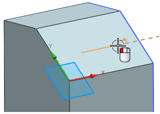 UG10.0基于平的面繪制草圖方法