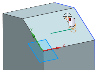 UG10.0基于平的面繪制草圖方法