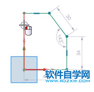 UG10.0快速創(chuàng)建草圖和實(shí)體模型的步驟