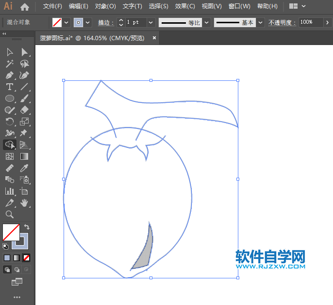 ai怎么畫椰子圖標(biāo)