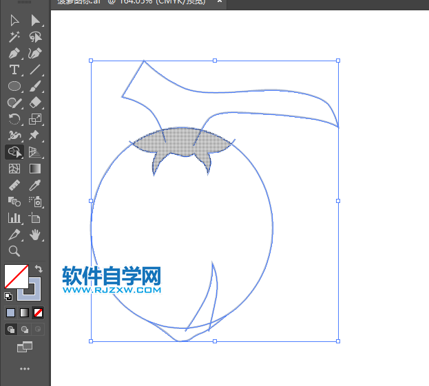 ai怎么畫椰子圖標(biāo)