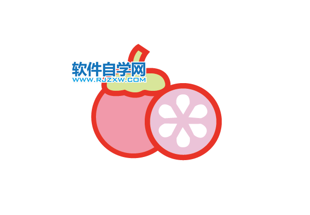 ai怎么畫山竹水果圖標(biāo)