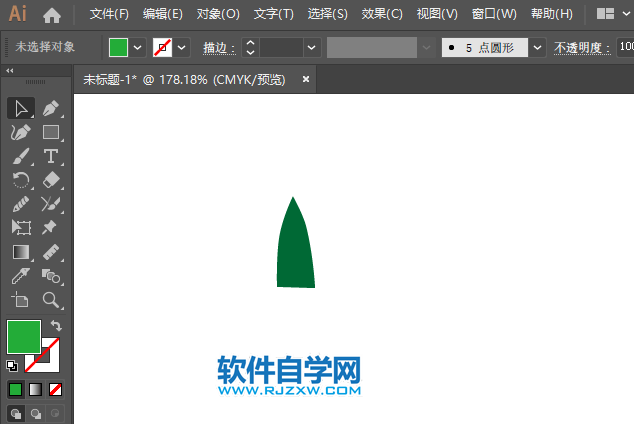 ai怎么畫蘆薈圖標(biāo)