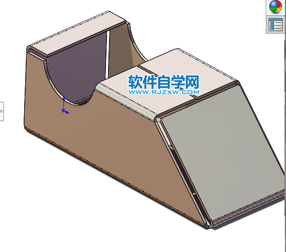 用SolidWorks把一個(gè)實(shí)體轉(zhuǎn)換到鈑金