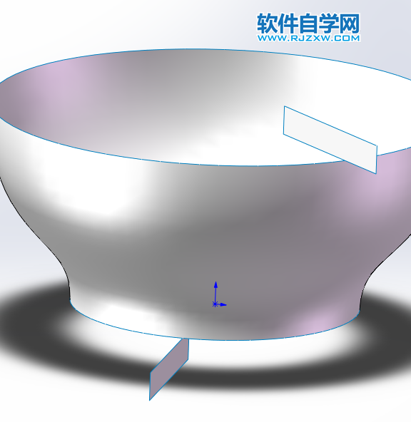 用SolidWorks畫一個花碗