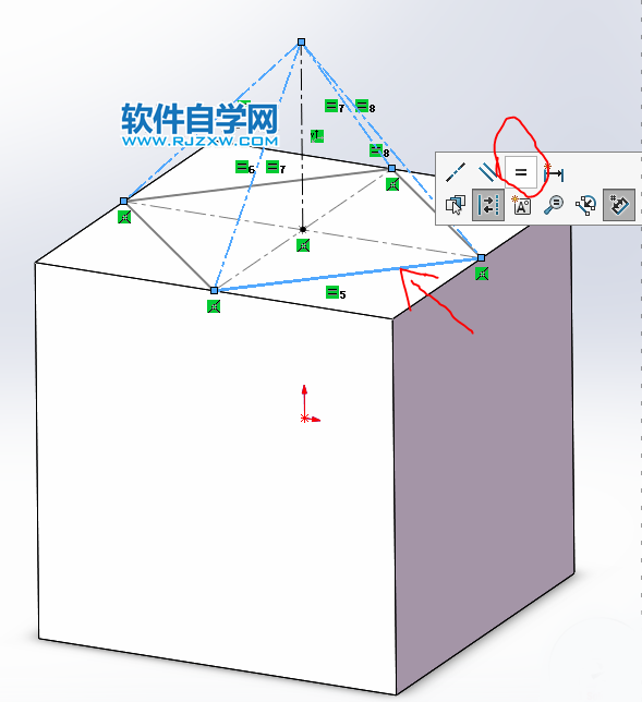 用SolidWorks畫兩個(gè)交叉幾何體的兩種方法