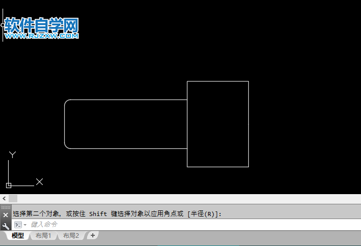 cad中fillet是什么命令怎么用