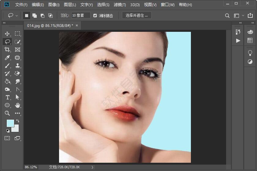 PS套索工具結束不了怎么辦