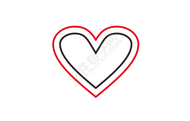 cdr輪廓線怎么向內