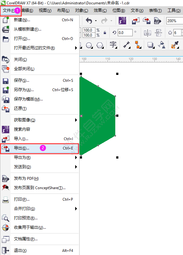 cdr自定義圖案填充