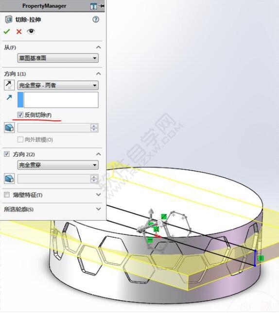 六邊形包裹的筆筒怎么用SolidWorks畫