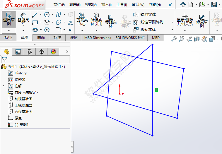solidworks強勁剪裁怎么使用的方法