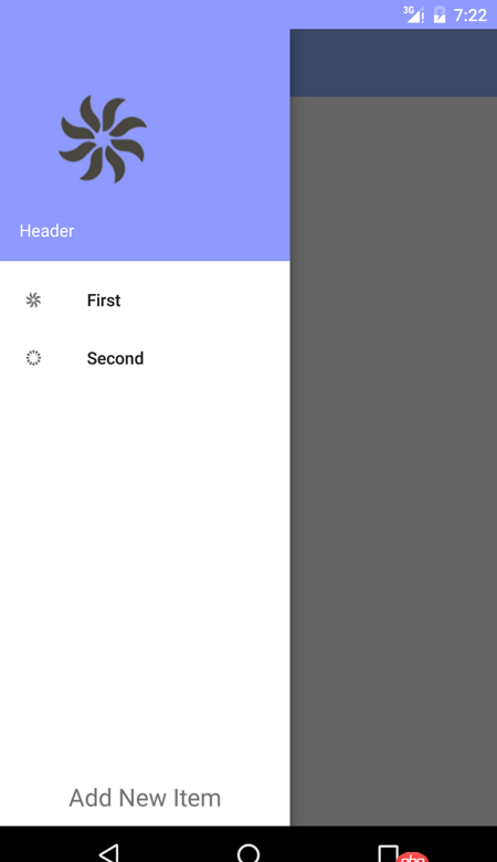 android - NavigationView 的側(cè)滑菜單中如何保存新增項(xiàng)（通過程序添加）