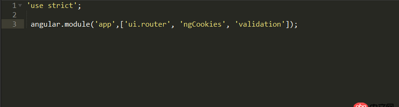 angular.js - angularjs 注入模塊報錯 很怪異... 求解惑