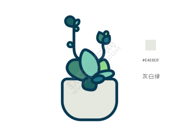 ai怎么畫多肉植物插畫